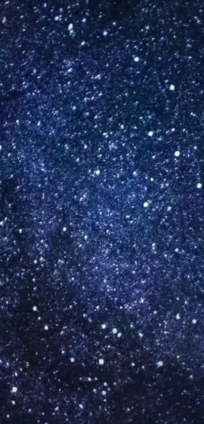 Starry night sky galaxy wallpaper with cosmic design.