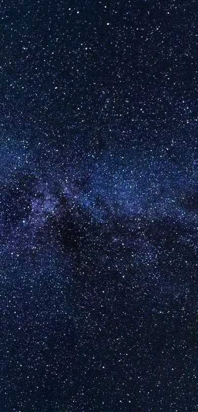 A breathtaking starry galaxy wallpaper for mobile screens.