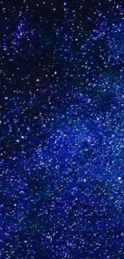 Starry night sky wallpaper with countless stars.