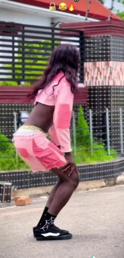 Street Wave in Pink