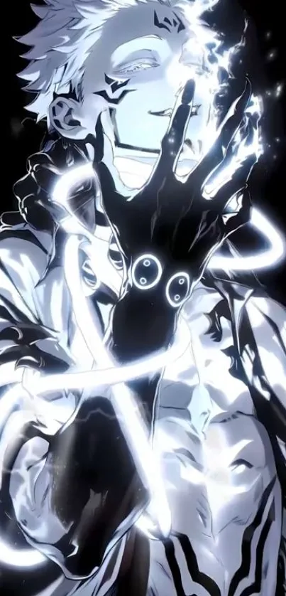 Dynamic anime character with energetic visuals.