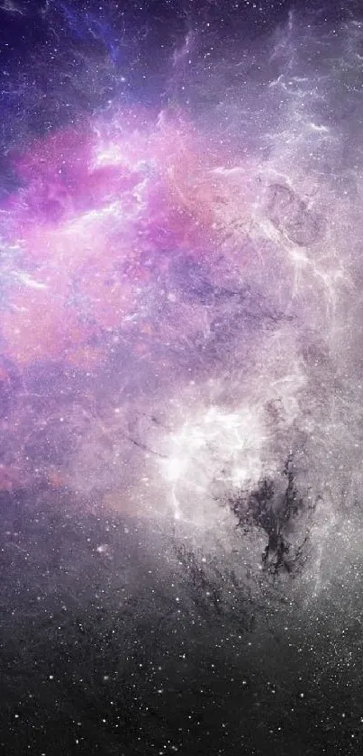 Vibrant galaxy wallpaper with nebula and stars in a stunning cosmic display.