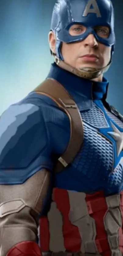 Superhero Shield Captain America Live Wallpaper