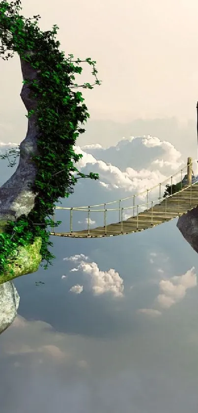 Surreal floating island with spiral structure and dreamy clouds.