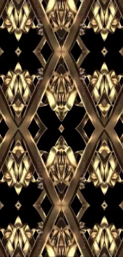 Symmetry Triangle Motif Live Wallpaper