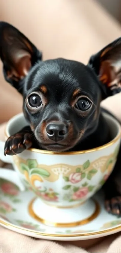 Tableware Dog Dishware Live Wallpaper