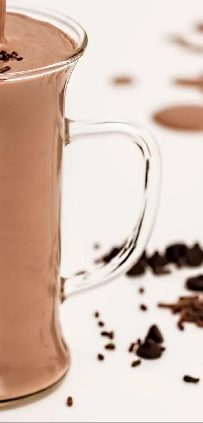 Chocolate shake Live Wallpaper