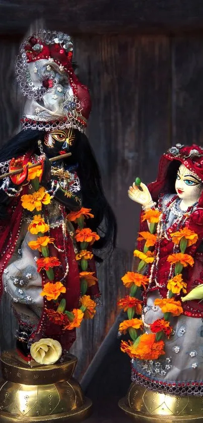 Temple Headgear Flower Live Wallpaper