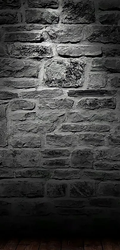 High-resolution stone wall mobile wallpaper.