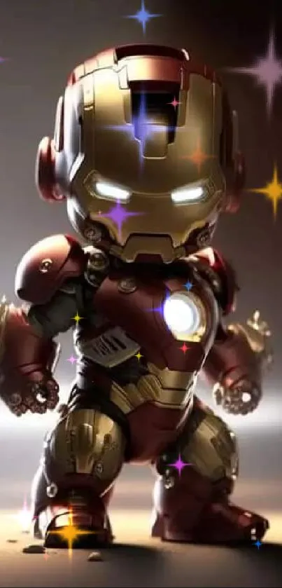 Toy Iron Man Mecha Live Wallpaper