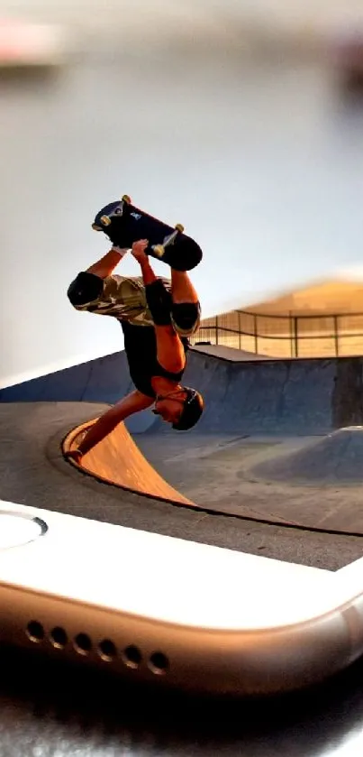 Toy Surfboard Kickflip Live Wallpaper