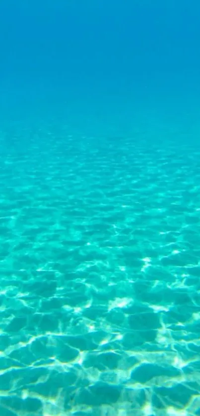 Peaceful turquoise ocean wallpaper with serene water texture.