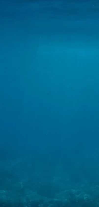 Serene blue ocean wallpaper for mobile devices