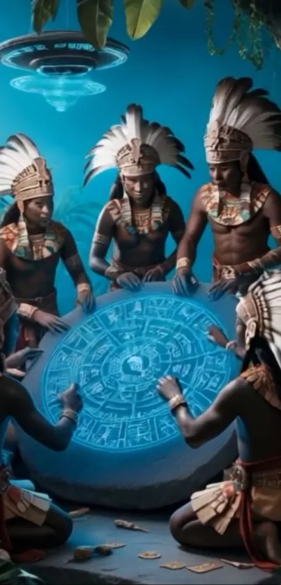 Tribe Mythology Animation Live Wallpaper