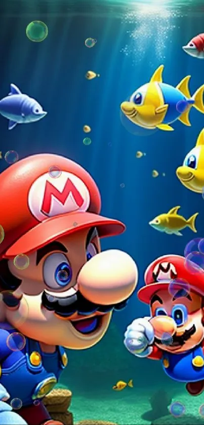 Animated underwater adventure with vibrant characters and colorful fish.