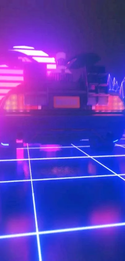 Vehicle Scene Laser Live Wallpaper