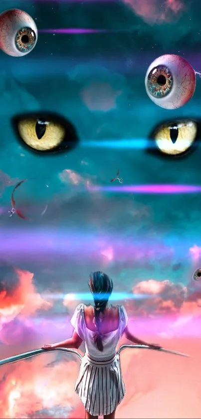 danger eyes Live Wallpaper