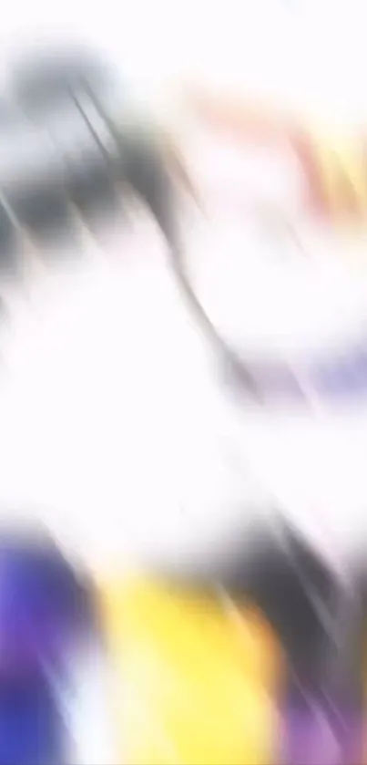Blurred abstract colorful anime style wallpaper.