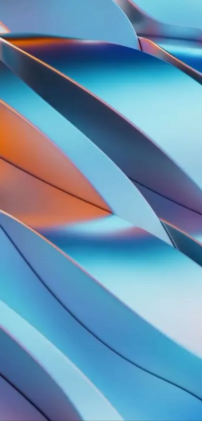 Vibrant abstract design wallpaper with fluid color gradients.