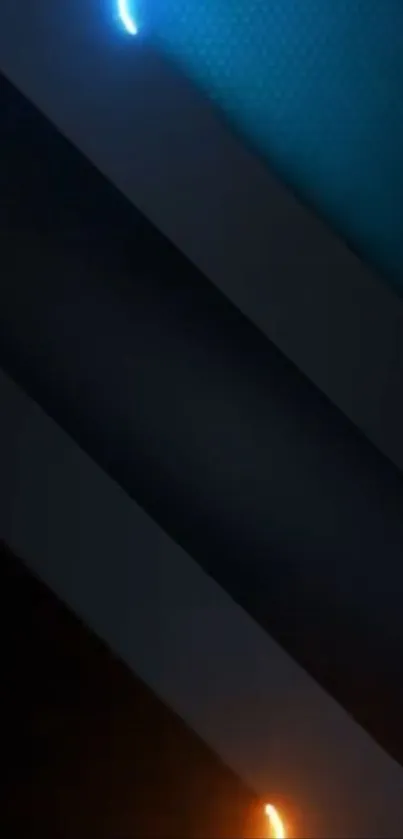 Abstract light stripes on dark gradient background wallpaper.