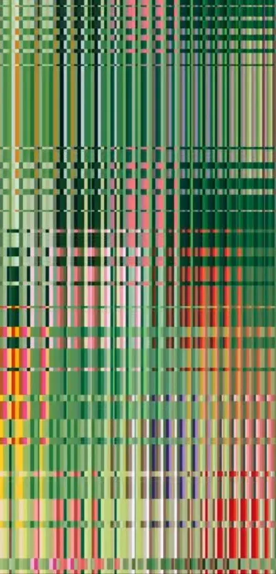 Colorful abstract wallpaper with vibrant lines.
