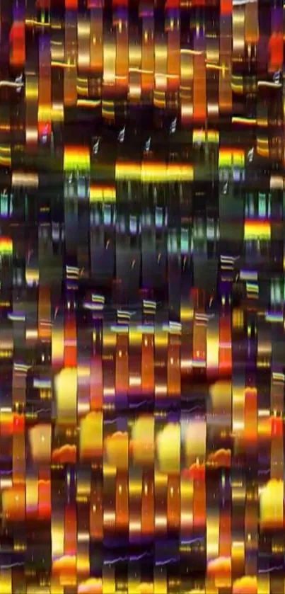 Vibrant abstract wallpaper with rich colors.