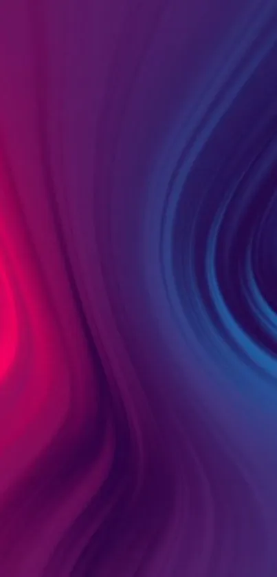 Vibrant magenta and blue abstract wallpaper