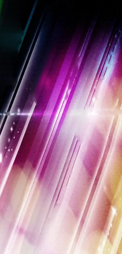Vibrant abstract phone wallpaper with pink and purple hues.