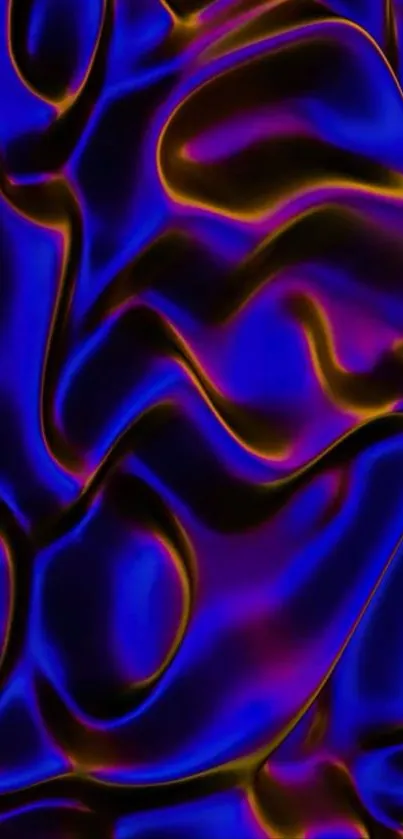 Fluid abstract artwork with vibrant colors.
