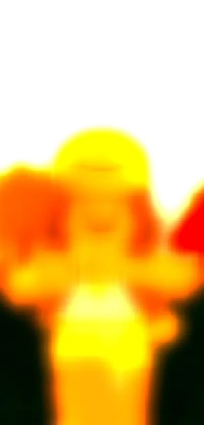 Blurred autumn-themed Roblox scene with vibrant colors.