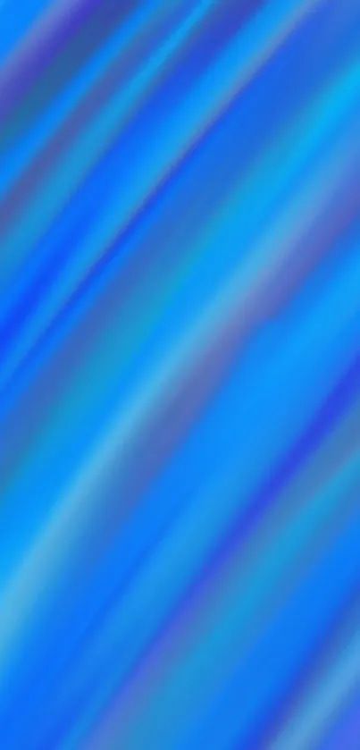 Abstract flowing blue wallpaper design with vibrant patterns.