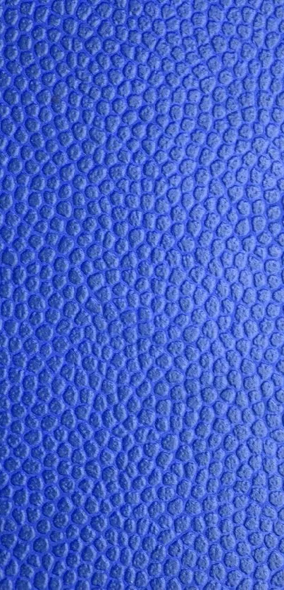 Blue textured mobile wallpaper with a leather-like pattern.