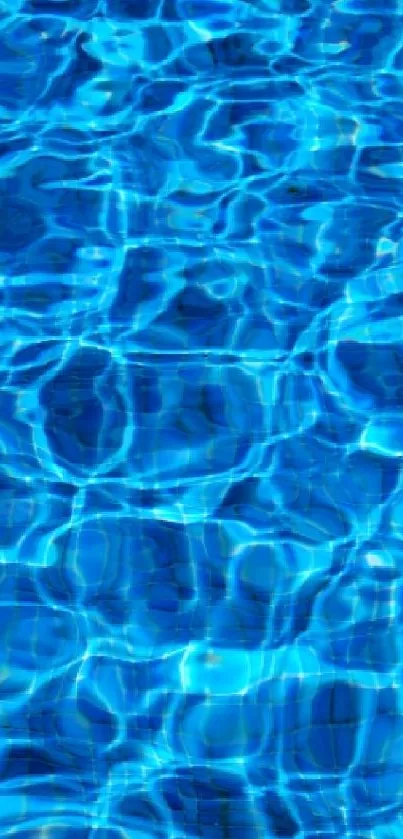 Blue water pattern with gentle ripples and vibrant tones.