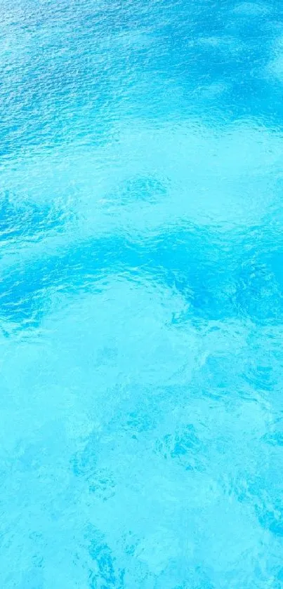 Vibrant blue water texture for mobile wallpaper.