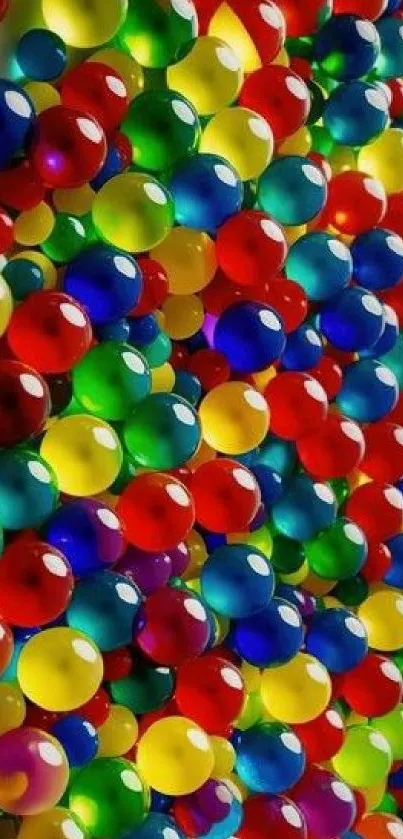 Vibrant multicolored beads intricately arranged.