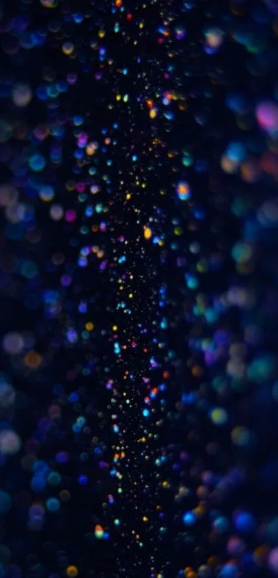 Vibrant dark bokeh wallpaper for phones.