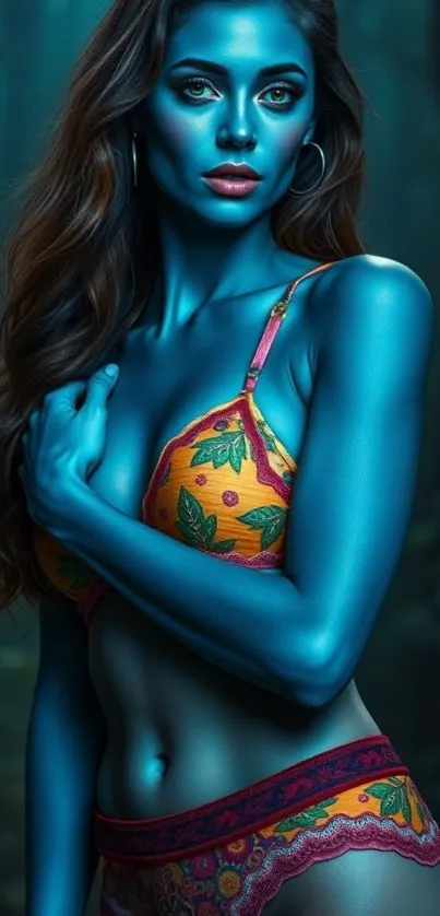 Fantasy character artwork in vibrant colors.