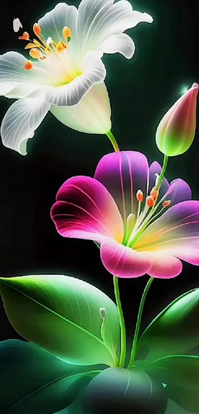 Vibrant Floral Mobile Wallpaper Live Wallpaper