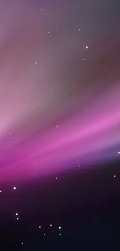 Vibrant purple and pink galaxy background with stars.