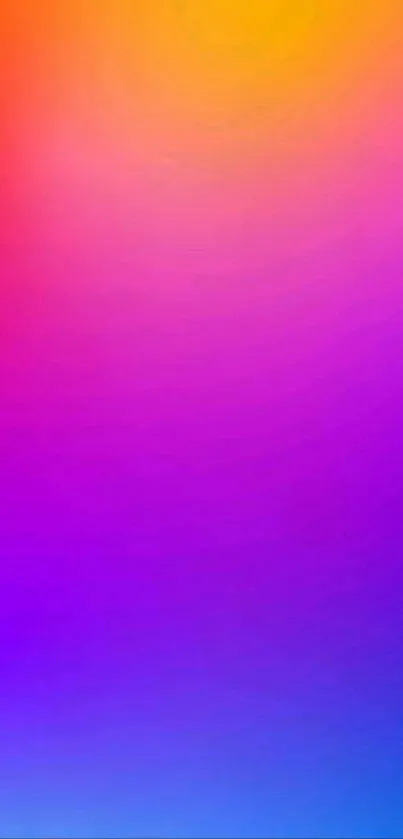 Vibrant gradient mobile wallpaper with purple hues.