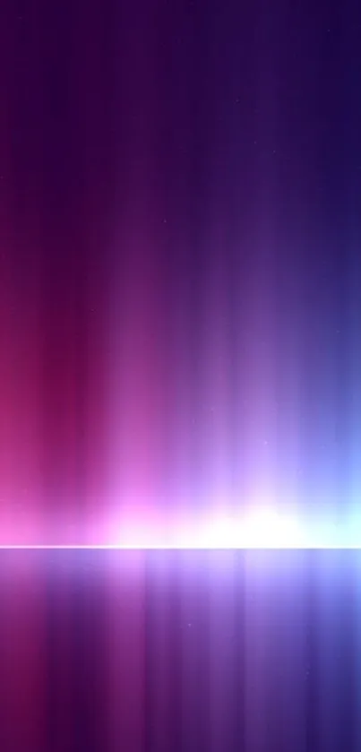 Vibrant gradient wallpaper with purple, pink, and blue hues for mobile screens.