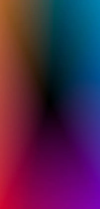 Vibrant gradient wallpaper with smooth color transitions and abstract design.