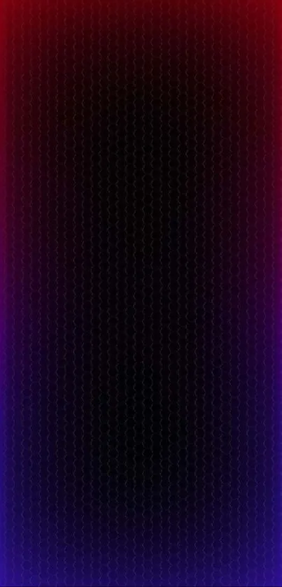 Vibrant gradient wallpaper with red, purple, and blue colors for mobile phones.