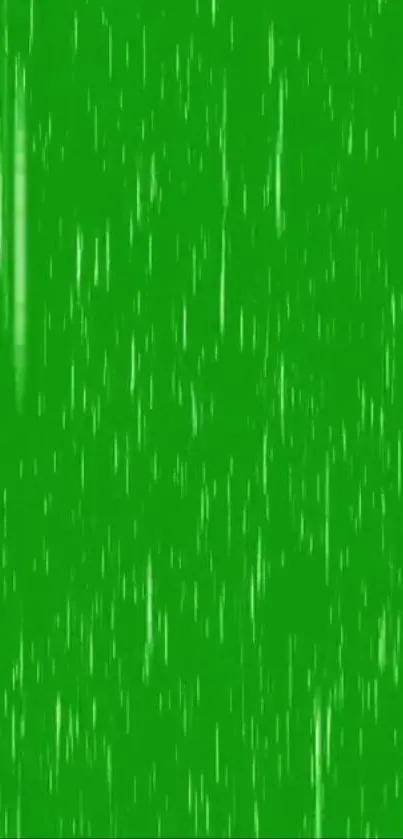 Vibrant green mobile wallpaper with white streaks.