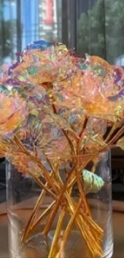 Vibrant purple LED string lights create a festive and cozy atmosphere.