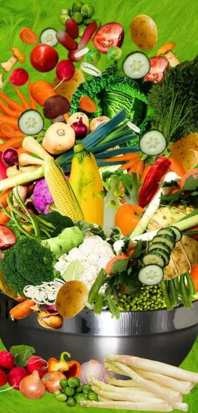 Lime green fur texture mobile wallpaper.