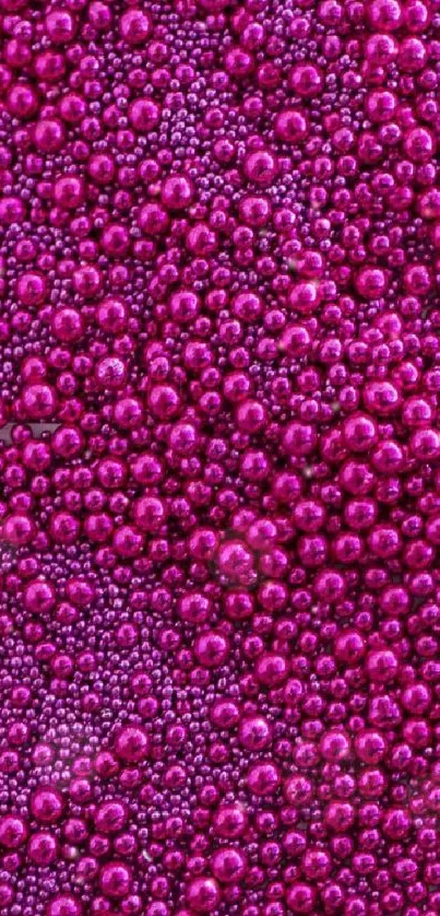 Vibrant magenta bubble texture wallpaper for phones.