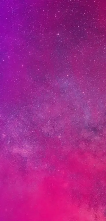 Vibrant purple and pink nebula galaxy wallpaper.