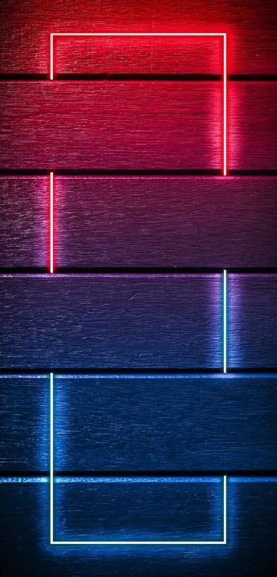 Vibrant neon abstract wallpaper with glowing lines.