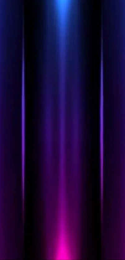 Vibrant neon lights creating abstract patterns on a phone wallpaper.